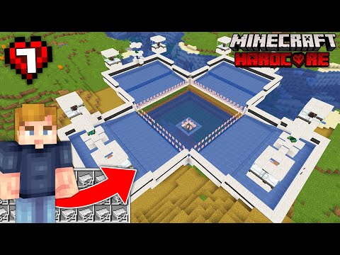 I Built The ULTIMATE Iron Farm in Minecraft Hardcore 1.20!