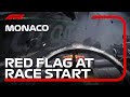 Huge Crash At The Race Start | 2024 Monaco Grand Prix