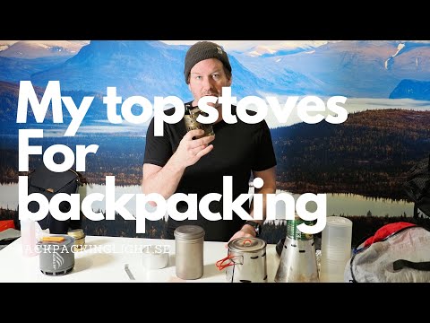 My 4 favorite backpacking stoves for UL hikes