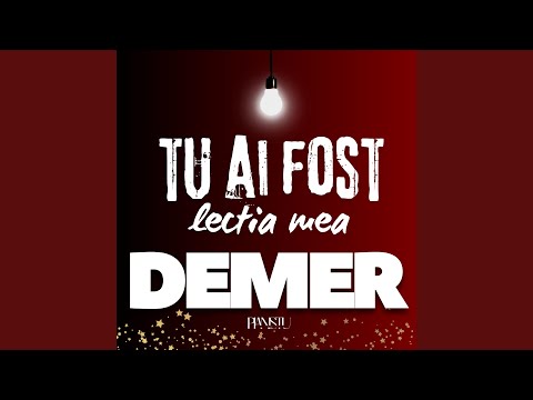 TU AI FOST LECTIA MEA