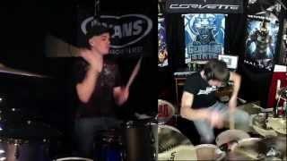 The Phoenix - Fall Out Boy - DOUBLE Drum Cover ft. Brooks Holt (NEW SONG)