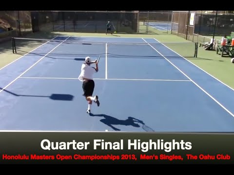 Quarter Final HLTS - 2013 Oahu Club Honolulu Masters Open Championships