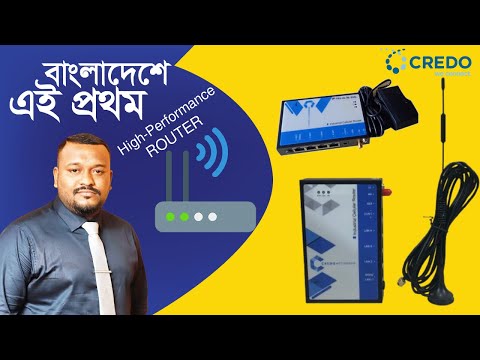 Credo Network Industrial Cellular Router - High-Performance Wired Solution | IP65 Rated