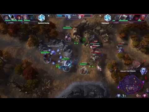 Symbiote Gaming vs Clairvoyant Gaming - ESL Go4Heroes NA #2 (Quarter)