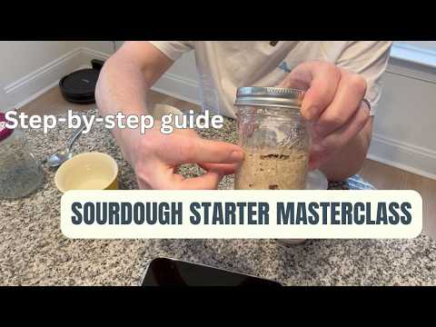 Sourdough Starter Step by Step
