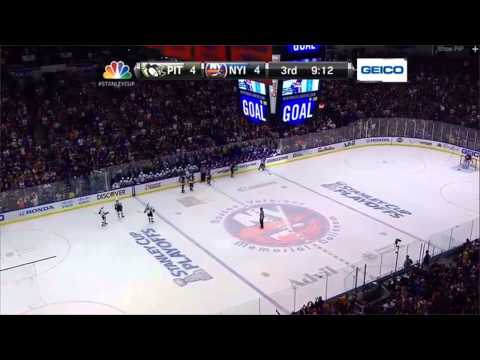 John Tavares Goal-Penguins versus Islanders Game 3 5/5/13