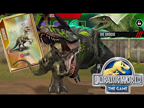 Jurassic World Das Spiel #189 - ALBERTOSAURUS STUFE 40 😲, Echo + die GROSSE FREISCHALTEN! 🔥