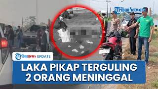 16 Orang Jadi Korban Laka Maut Pikap Terguling di OKU Timur, 2 Korban Tewas dan 1 Patah Kaki