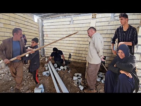 Joint Effort: Javad and Ostad Install Sewer Pipes and Mahin Stands Up to Legal Challenges"🏘💒😱🥰😍