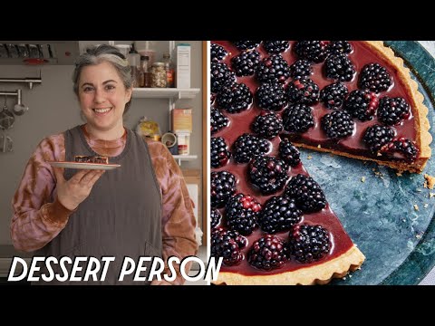 Blackberry Caramel Tart