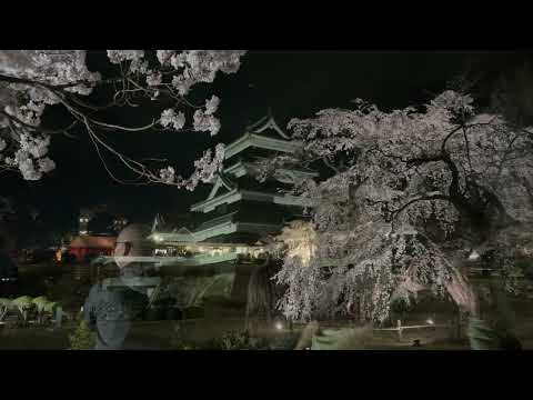 Matsumoto city in spring.