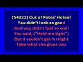 X  -  Poor Girl  (karaoke)
