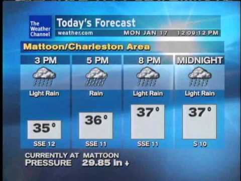 WeatherSTAR XL 1/17/11 1208PM Free Ain't Free - Mikael (Jan 2011 playlist)