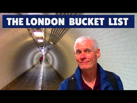 Under, along and over the River Thames. 3 things crossed off my bucket list