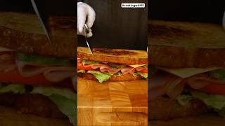 ASMR Deli Ham Sandwich #shorts