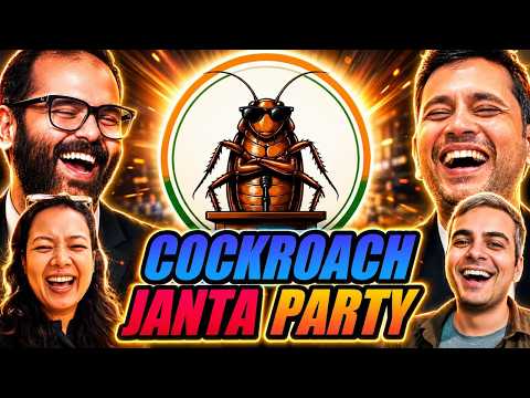 what is the COCKROACH JANTA PARTY? 🪳 Khabr-e-Azam w/ Kunal Kamra & ROFL | E49
