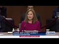 Judge Amy Coney Barrett Full Opening Sta