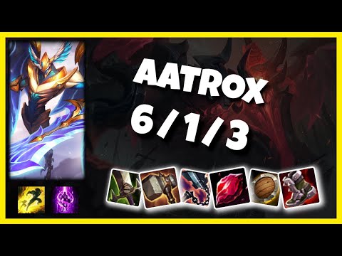 Aatrox 11.3 S11 Gameplay Challenger Top (6/1/3) - TURKISH
