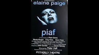 PIAF/PAIGE Elaine Paige on Piaf