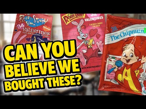 80s Kids Had Some Strange Valentine Day Cards!