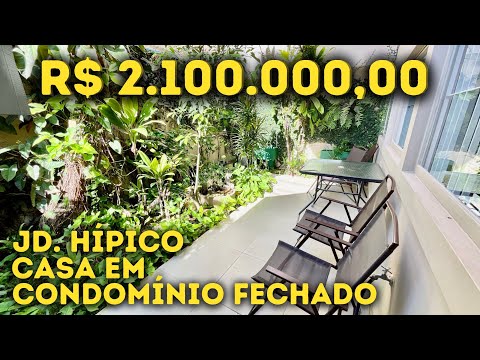 Vídeo do imóvel — Jardim Hípico - Casa de Vila  Terrea