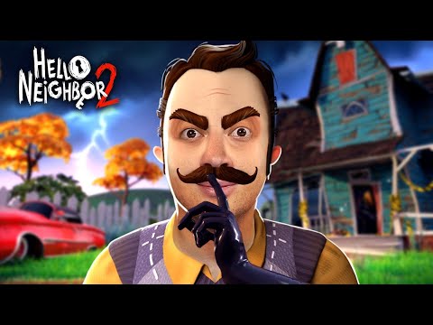 alanzoka jogando a beta de Hello Neighbor 2