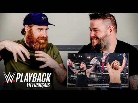 Kevin Owens and Sami Zayn relive their WrestleMania 39 main event in French: WWE Playback