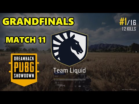 Team Liquid ibiza, mxey, Clib & Jeemzz - GRANDFINALS - Match 11 - DREAMHACK PUBG SHOWDOWN