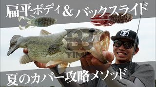 【BBTIME】夏を制するカバーの釣り！扁平ボディ＆フリーリグでおかっぱり攻略 / 加木屋守 松田祐輝