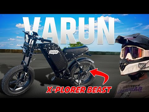 Conquer Trails with Varun Beast – Fat Tire eBike