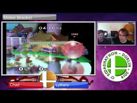 O'Smashathon - Chad (Shiek) Vs. Lythero (Link, C.Falcon) - Melee