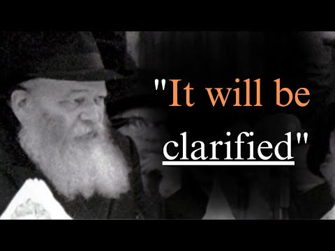 The prophecy: A sign that Moshiach is coming