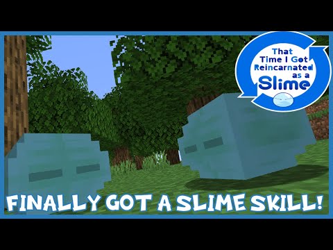 The True Gingershadow - FINALLY OBTAINED A SLIME SKILL! Minecraft That Time I Got Reincarnated As A Slime Mod Episode 18