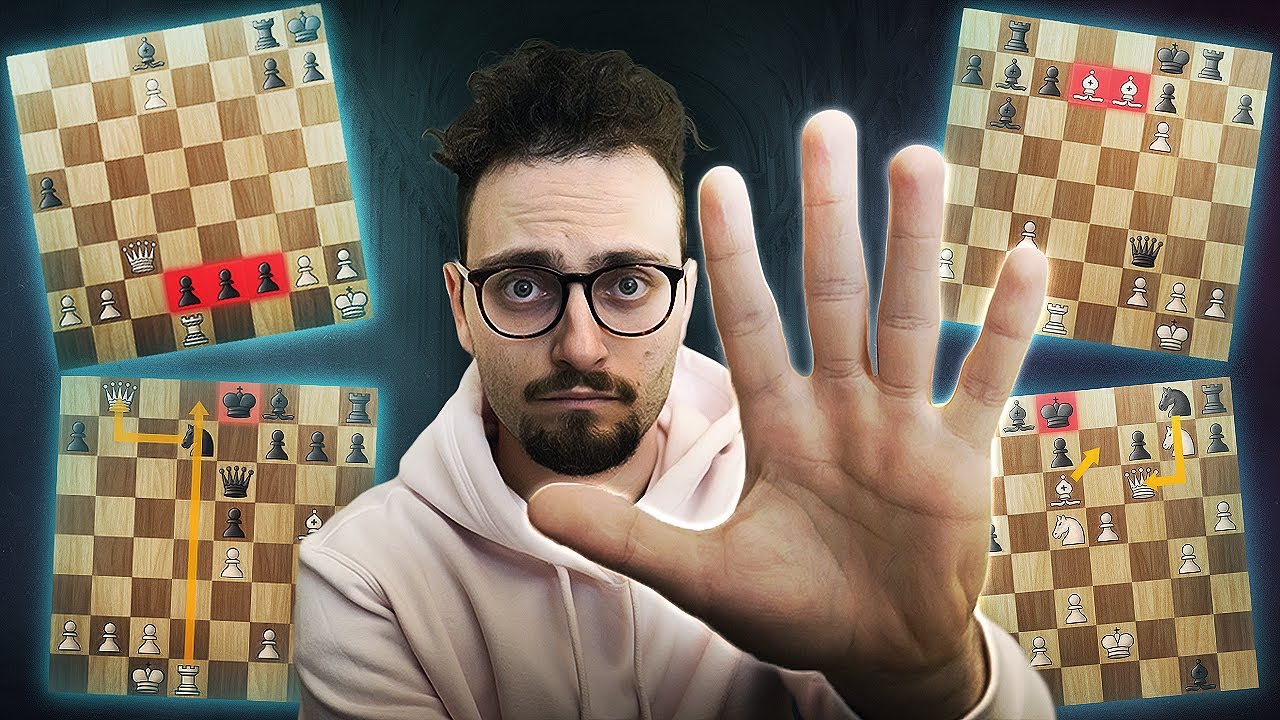 5 Chess Games YOU  MUST KNOW!