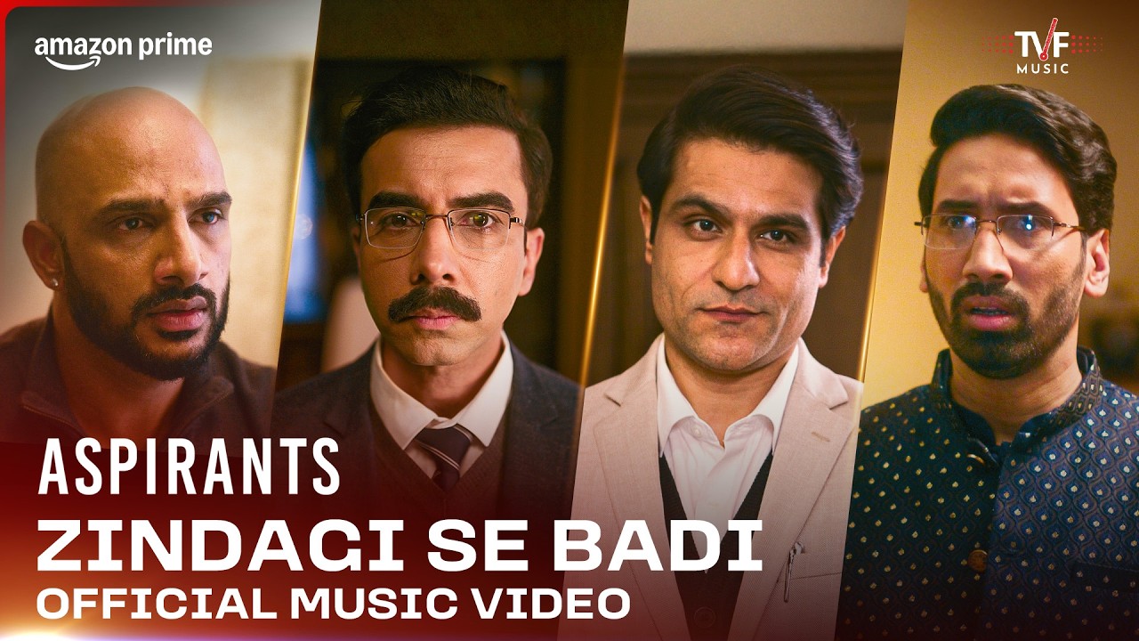 Zindagi Se Badi | Official Music Video | Aspirants (Season 3) | Sangeet H, Siddharth H, Krishna BN