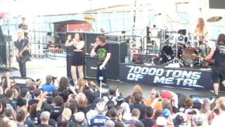 Amaranthe  Fury (Live) 70000 Tons of Metal 2017