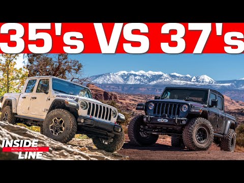 35's VS 37's For The Jeep Gladiator (Which Is Better and Why?) | Inside Line