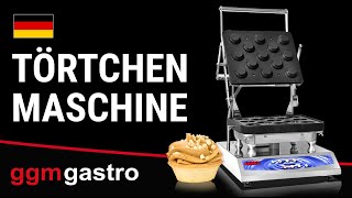 Machine à tartelettes professionnelle - 3,2kW - sans moules - 450x570x420mm - 220V