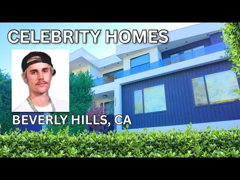 Celebrity Homes Driving Tour | JUSTIN BIEBER'S former Los Angeles Mansions [4K 60fps]