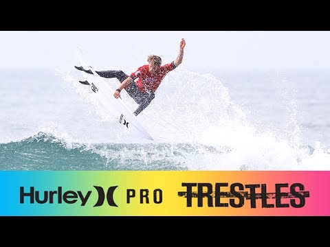 Florence vs. Flores vs. Igarashi - Round Four, Heat 3 - Hurley Pro at Trestles 2017