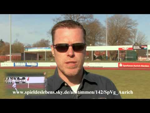 Aufruf der SpVg Aurich zum Sky Spiel des Lebens