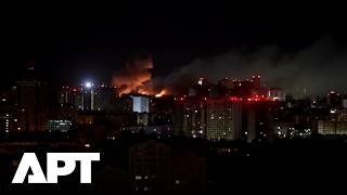 Kyiv Under Attack: Russian Ballistic Missiles Kill One, Leave Buildings Burning | APT