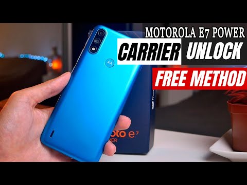 Motorola Moto E7 Power use any SIM card – Unlock Motorola E7 Power