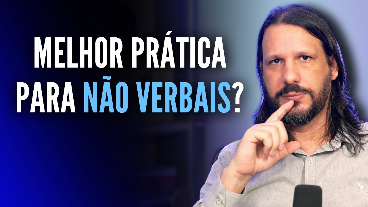 AUTISTAS NÃO-VERBAIS: Como é o tratamento/intervenção