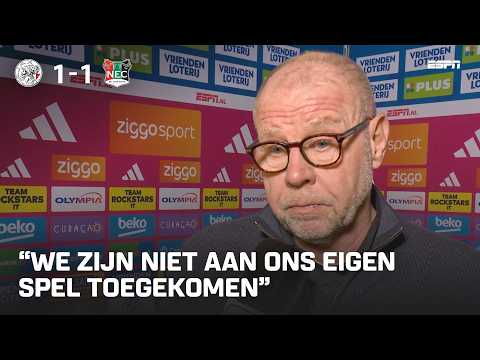 Fred Grim zag zijn AJAX moeite hebben met N.E.C. 😯 | Interview