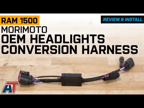 2013-2018 RAM 1500 Morimoto OEM Projector Headlights Conversion Harness Review & Install