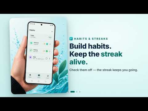 Habidew: Water & Habit Tracker video thumbnail