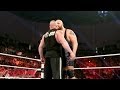 Big Show And Brock Lesnar Come Face To Face Raw Jan 20 2014