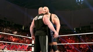 Big Show and Brock Lesnar come face-to-face: Raw J