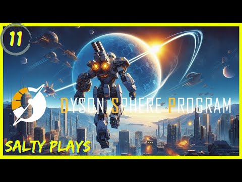 Dyson Sphere Program : Space Production Line Building : Ep 11